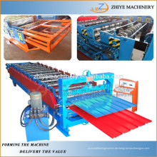 Doppelschicht IBR-Panel Dachziegel machen Maschinen / Doppel-Panels Kaltumformung Maschinen